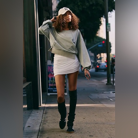 🆕 FREE PEOPLE X FP MOVEMENT | JUMP START LAYER TOP | HEATHER GREY - Picture 4 of 6